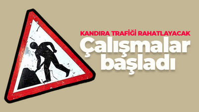 Kandıra trafiği rahatlayacak! Çalışmalar başladı