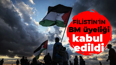 Filistin'in tam BM üyeliği kabul edildi!