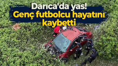 Darıca'da yas! Genç futbolcu hayatını kaybetti