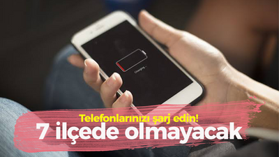 Kocaelililer telefonlarınızı şarj edin! 7 ilçede elektrikler gidecek