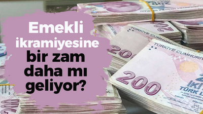 Emekli ikramiyesine bir zam daha mı geliyor?