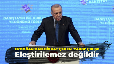 Cumhurbaşkanı Erdoğan Yargı gününde konuştu: Eleştirilemez değildir