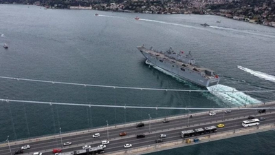 İstanbul boğazı trafiğe kapatıldı!