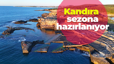 Sezona hazırlanan Kandıra mest ediyor