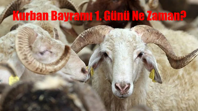 KURBAN BAYRAMI TARİHİ 2024: Kurban Bayramı 1. Günü Ne Zaman Diyanet? Kurban Bayramına Kaç Gün Kaldı? Kurban Bayramı Haziranın Kaçında?