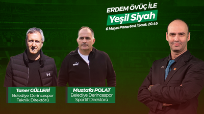 Mustafa Polat ve Taner Gülleri, Yeşil Siyah’ın konukları olacak