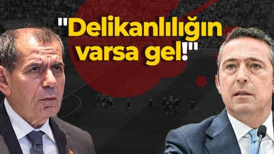 Özbek'ten Ali Koç'a: "Delikanlılığın varsa gel!"