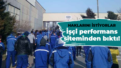 Ford Otosan işçisi performans sisteminden bıktı! Haklarını istiyorlar