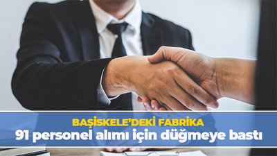 Başiskele'deki fabrika düğmeye bastı! 91 personel alacak