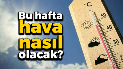 Kocaeli'de bu hafta hava nasıl olacak?