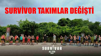 SURVİVOR TAKIMLAR DEĞİŞTİ SON DAKİKA: Survivor Yeni Mavi ve Kırmızı Takım Yarışmacıları Kim Oldu? Survivor MAVİ KIRMIZI Takım Kaptanları