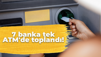 Büyük bir dertti: Vatandaşa müjde geldi! 7 banka tek ATM