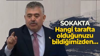 AK Parti Kocaeli Milletvekili Veysel Tipioğlu: Sokakta hangi tarafta olduğunuzu bildiğimizden…