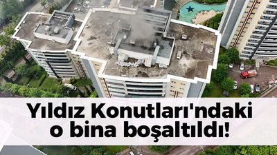 Yıldız Konutları'ndaki o bina boşaltıldı!