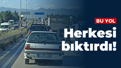 Bu yol herkesi bıktırdı! Gölcük yolu çilesi bitmiyor