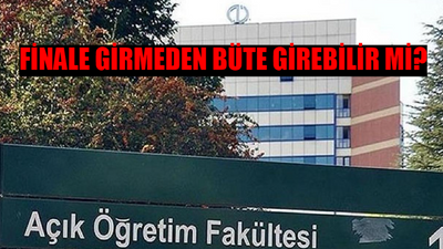 FİNALE GİRMEDEN BÜTE GİRİLİR Mİ? Açıköğretim Bütünleme Sınavları Ne Zaman? ATA AÖF Bütünleme Sınav Takvimi 2024