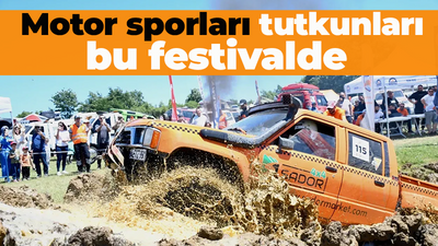 Motor sporları tutkunları bu festivalde