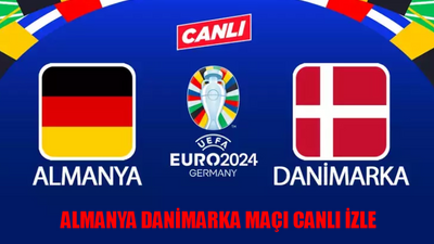 ALMANYA DANİMARKA MAÇI CANLI İZLE ŞİFRESİZ: TRT 1 Canlı Maç İzle Danimarka Almanya FULL KESİNTİSİZ! EURO 2024 Almanya Danimarka TRT 1 Tabii Canlı Yayın İzle