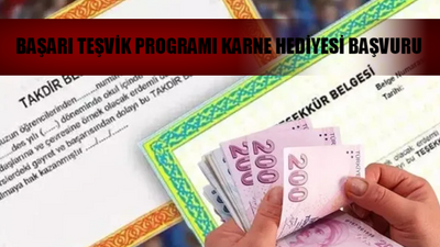 BAŞARI TEŞVİK PROGRAMI SON DAKİKA: Karne Hediyesi Başvurusu Nasıl Yapılır 2024? Başarı Teşvik Programı e-Devlet Karne Hediyesi Başvuru Yap