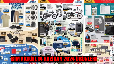 BİM AKTÜEL 14 HAZİRAN 2024 ÜRÜNLERİ SATIŞTA: BİM katalog Bu Hafta Cuma Kumtel Vantilatör 699 TL Kaçmaz Fiyat! 14 Haziran BİM Aktüel Elektrikli Bisiklet, Klima, Laptop, Derin Dondurucu Var