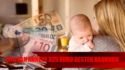 ÇALIŞAN ANNEYE 325 EURO DESTEK ÖDEMESİ BAŞVURU E-DEVLET: Annelere 325 Euro Destek Ödemesi Nasıl Alınır? SGK Çalışan Annelere 325 Euro Başvuru