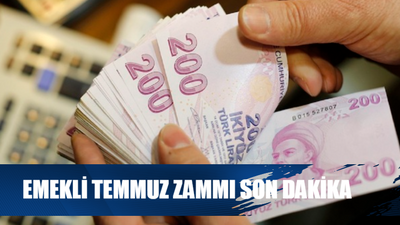 EMEKLİ TEMMUZ MAAŞ ZAMMI SON DAKİKA: SSK, Bağkur Emekli Maaşı 5 Aylık Zam Farkı TABLOSU! Emekli Enflasyon Oranı Kaç Oldu?