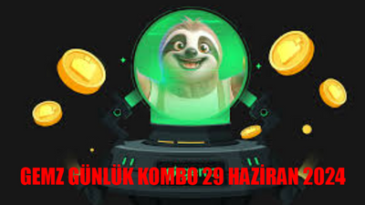 29 HAZİRAN GEMZ GÜNLÜK KOMBO KARTLARI 2024: Gemz Coin 5 Milyon Toplama ŞİFRESİ! Gemz Daily Combo 29 Haziran