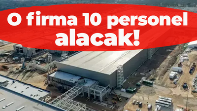 O firma 10 personel alacak!