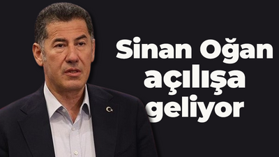 Sinan Oğan açılışa geliyor