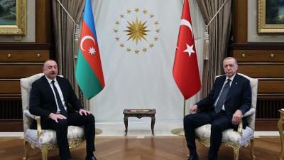 Cumhurbaşkanı Erdoğan, Aliyev ile görüştü