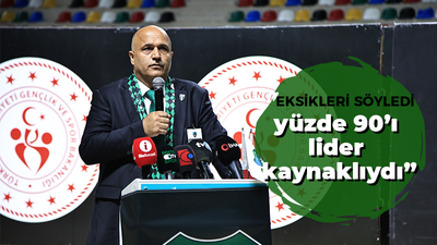 Durul kongrede Koyun’un eksiklerini söyledi! “Hataların yüzde 90’ı lider kaynaklıydı”