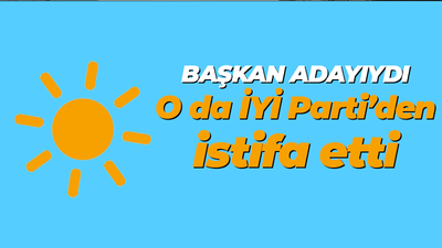 İYİ Parti’de istifalar sürüyor! İlçe başkan adayıydı partiye veda etti…