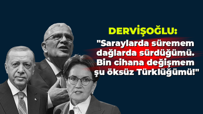 Müsavat Dervişoğlu Akşener-Erdoğan görüşmesini yorumladı: Saraylar bize göre değildir!