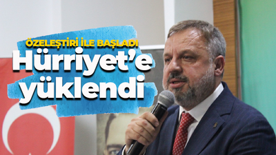 Özeleştiri ile başladı! Hürriyet’e yüklendi