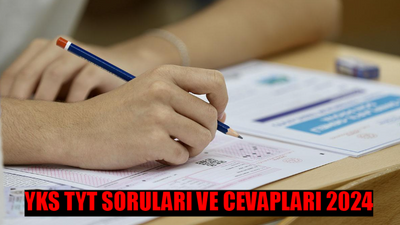 YKS TYT SORULARI VE CEVAP ANAHTARI SORGULAMA 2024: YKS TYT Cevap Anahtarı PDF! YKS Soru Kitapçığı ve Cevap Anahtarı GÖRÜNTÜLE