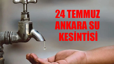 24 TEMMUZ ASKİ SU KESİNTİSİ 2024 ÇARŞAMBA: Beypazarı, Etimesgut, Polatlı Su Kesintisi Bugün! Ankara'da Sular Ne Zaman Gelecek?