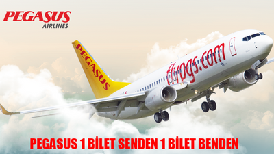 PEGASUS 1 BİLET SENDEN 1 BİLET BENDEN KAMPANYASI KAÇMAZ FIRSAT: Pegasus Kampanyalı Bilet Nasıl Alınır?