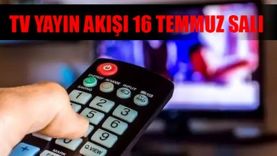 16 TEMMUZ 2024 SALI TV YAYIN AKIŞI GÜNCEL LİSTE: Bugün TV'de Neler Var? Bugün Hangi Filmler Var? 16 Temmuz Kanal D, TRT 1, ATV, Show TV, TV8, Star TV Yayın Akışı