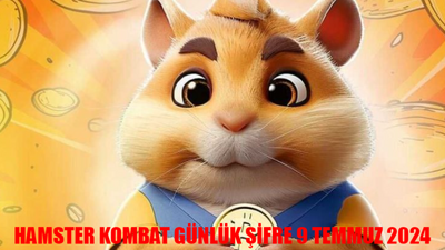 HAMSTER KOMBAT GÜNLÜK ŞİFRE 9 TEMMUZ 2024 BURADA: Telegram Hamster Kombat Günlük Kombo Kartları! Hamster Kombat Daily Combo 9 July