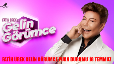 FATİH ÜREK GELİN GÖRÜMCE PUAN DURUMU 18 TEMMUZ 2024 PERŞEMBE: Now TV Fatih Ürek İle Gelin Görümce Bugün Kim Birinci Oldu?