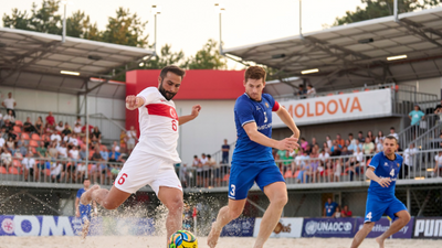 Plaj Futbolu A Milli Takımı, Moldova'ya yenildi