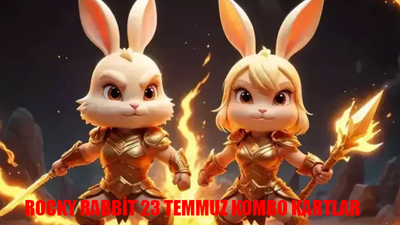 ROCKY RABBİT 23 TEMMUZ KOMBO KARTLAR: Rocky Rabbit Günlük Kombo 23 Temmuz 2024! Bugünün Rocky Rabbit Bilmece Çözümü