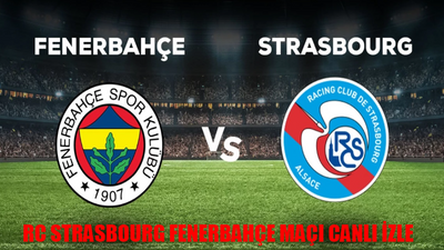 FENERBAHÇE STRASBOURG MAÇI CANLI İZLE ŞİFRESİZ: Strasbourg Fenerbahçe Hazırlık Maçı Canlı İzle! S Sport FB Strasbourg Maçı Bedava İzle