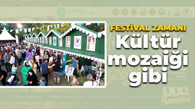 Başiskele'de kültür mozaiği gibi festival başlıyor...