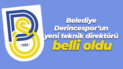 Belediye Derincespor’un yeni teknik direktörü belli oldu