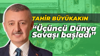 Büyükakın duyurdu! “Üçüncü Dünya Savaşı başladı”