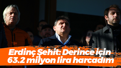 Erdinç Şehit: Derince için 63.2 milyon lira harcadım