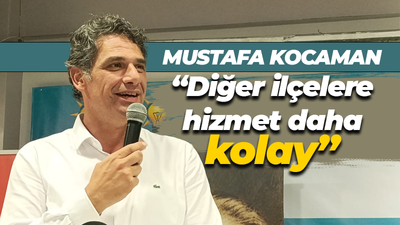 Kocaman Kartepe’nin zorluklarını anlattı! “Diğer ilçelere hizmet daha kolay”