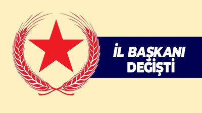 Vatan Partisi'nde il başkanı değişti