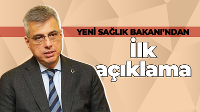 Yeni Sağlık Bakanı Memişoğlu ilk açıklamasını yaptı